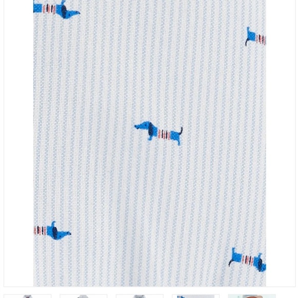 Carter's 18mo. Dachshund Print Collared Button Down Set - Picture 8 of 8